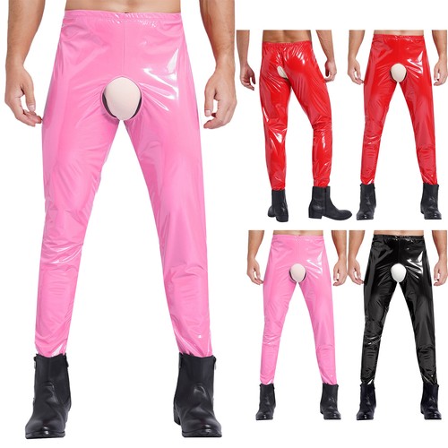 Herren wetlook lackleder - wetlook,
