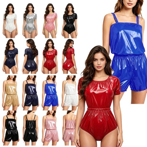 Damen wetlook body lack - body,