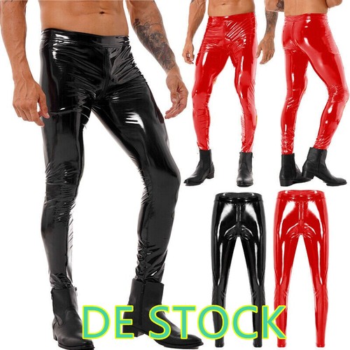 Herren lack leder hose - de~herren,