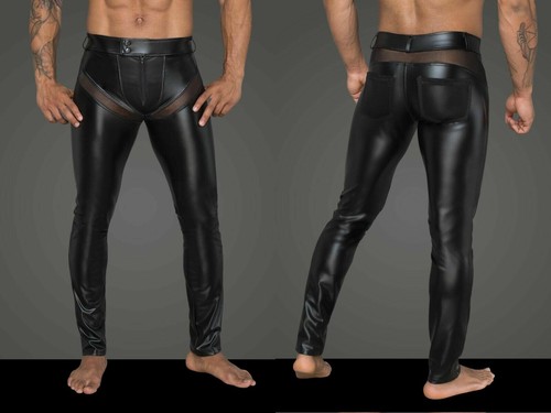 Noir handmade wetlook - handmade, hose