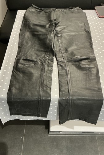 Schwarze lederhose größe - schwarze,