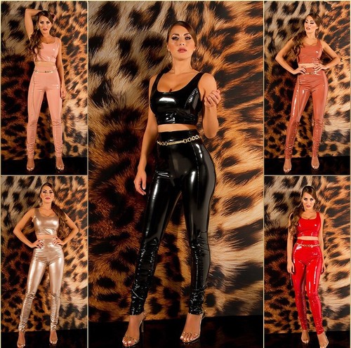 Koucla high waist wetlook - koucla,