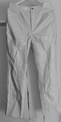 Neue weiße lack leder pvc - weiße,