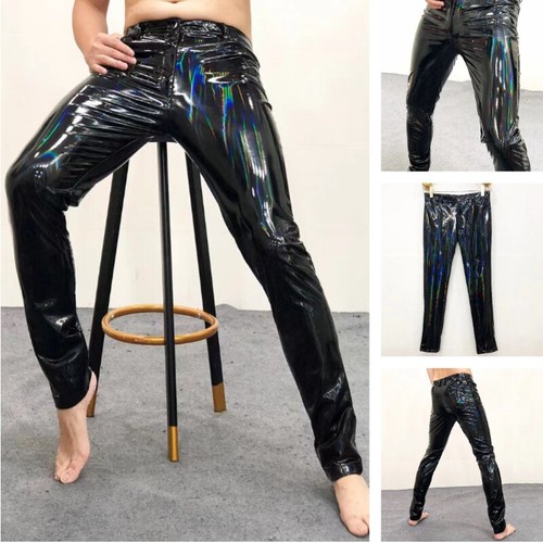 Herren glänzende lackleder - herren,