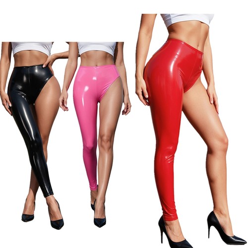 Damen lackhose glänzend - lackhose,