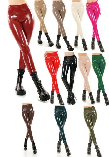 Leggings damen wetlook - leggings,