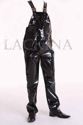 Lackina lack latzhose für - latzhose, ihn